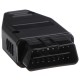 OBD-II-plugg med 16 pinner for montering av egen kabel MECHANIC CABLE 29, svart