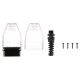 OBD-II-plugg med 16 pinner for montering av egen kabel MECHANIC CABLE 30, transparent