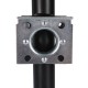 Tilhengerjekk SX TRAILER JACK 900KG, sveiset, flatt feste