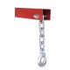 Hydraulisk verkstedkran MECHANIC CRANE 2T, 78 kg, 230 cm, "Sjiraff"