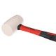 Gummihammer TPR HAMMER 450, hvit, 450 g, 330 mm