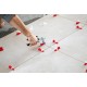 Sett med nivelleringsklips LEVEL SYSTEM T-HOLD 2 mm, 500 stk