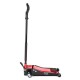 Robust rullbar hydraulisk jekk 3 t lavprofil med pedal SX JACK PEDAL 3T BLACK