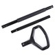 Robust rullbar hydraulisk jekk 3 t lavprofil med pedal SX JACK PEDAL 3T BLACK