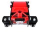 Robust rullbar hydraulisk jekk 4 t lavprofil med pedal SX JACK PEDAL 4T BLACK