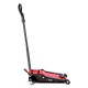 Robust rullbar hydraulisk jekk 4 t lavprofil med pedal SX JACK PEDAL 4T BLACK