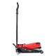 Robust rullbar hydraulisk jekk 4 t lavprofil med pedal SX JACK PEDAL 4T BLACK