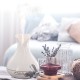 Aroma diffuser Vulcan hvit høyglans 350 ml