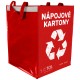 Sekk for kildesortering SORT EASY 4 CARTON, 30x30x40cm, 4x36l, 4 stk