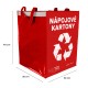 Sekk for kildesortering SORT EASY 4 CARTON, 30x30x40cm, 4x36l, 4 stk