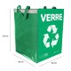 Sorteringsposer SORT EASY 3 BASIC FR, 30x30x40 cm, 3 x 36 l, 3 stk