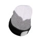 Lue med hodelykt 180 lm, oppladbar, USB, one-size, bomull/PE, svart/grå/hvit