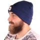 Lue med hodelykt 180 lm, oppladbar, USB, one size, bomull/PE, blå