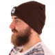 Lue med hodelykt 180 lm, oppladbar, USB, one-size, bomull/PE, brun