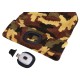 Lue med hodelykt 180 lm, oppladbar, USB, one size, bomull/PE, kamuflasje