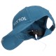 Caps med LED-lys B-CAP 25 lm, oppladbar, USB, universell størrelse, blå