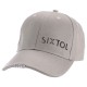 Caps med LED-lys B-CAP 25 lm, oppladbar, USB, universell størrelse, grå