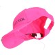 Caps med LED-lys B-CAP 25lm, oppladbar, USB, universell størrelse, rosa