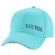 Caps med LED-lys B-CAP 25lm, oppladbar, USB, universell størrelse, turkis