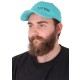 Caps med LED-lys B-CAP 25lm, oppladbar, USB, universell størrelse, turkis