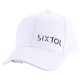 Caps med LED-lys B-CAP 25lm, oppladbar, USB, universell størrelse, hvit