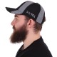 Reflekscaps med LED-lys B-CAP SAFETY 25 lm, oppladbar, USB, one-size, svart