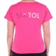 Dame T-SHIRT, rosa, størrelse M, 100% bomull