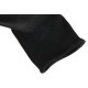 Arbeidshansker i polyester, delvis dyppet i PU GLOVE PE-PU 10, svarte, str. 10\", 6 par