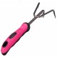 Håndkultivator GARDEN PINK ONE, rustfritt stål, 28 cm