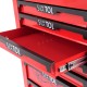 Verkstedvogn for verktøy MECHANIC TROLLEY KEVIN RED, 7 skuffer