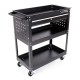 Verktøysvogn MECHANIC TROLLEY ROGER DRAWER, 3 hyller + 1 skuff
