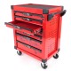 Verktøyvogn MECHANIC TROLLEY KEVIN RED 80, 7 skuffer, 80 deler verktøy