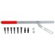 Sett for stramming av remskive MECHANIC PULLEY SET 11, 11 stk