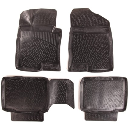Gummimatter for Kia Optima III Sedan (K5) (TF) (10-)  (3D)
