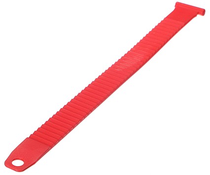 Festestropp for sykkelstativ til tilhengerfeste, 27 cm, rød - reservedel