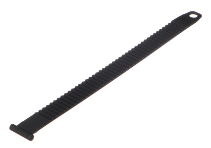 Festestropp for sykkelstativ på tilhengerfeste, lengde 27 cm, svart - reservedel
