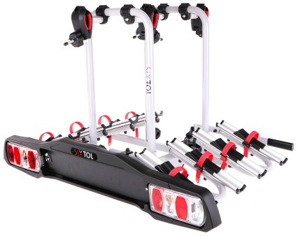 Sykkelstativ for tilhengerfeste BIKE 4 - 4 sykler