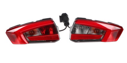 Sett med lamper med kabel og 13-pins plugg for sykkelstativ E-BIKE PRO - reservedel