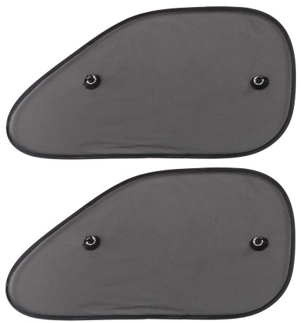 Solskjerm med sugekopp for sidevindu CAR SUNSHADE SET 9, 65 x 38 cm, 2 stk