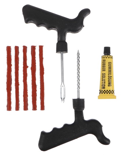Sett for reparasjon av punktering CAR TIRE REPAIR SET 2