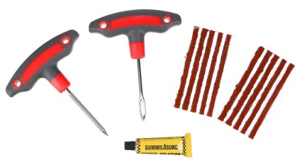 Sett for reparasjon av punktering CAR TIRE REPAIR SET 3