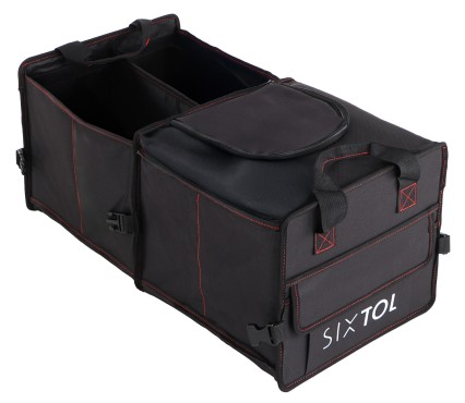 Organiser til bagasjerommet CAR COMPACT 5L THERMO, 5 rom, stor termoveske, sammenleggbar