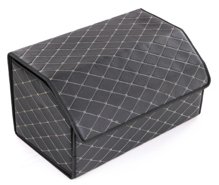 Bagasjeromsorganisator CAR COMPACT ELEGANT L, 2 rom, sammenleggbar, med lokk