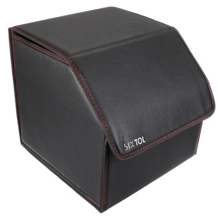 Bagasjeromsorganisator CAR COMPACT LEATHER S, 1 rom, sammenleggbar, med lokk