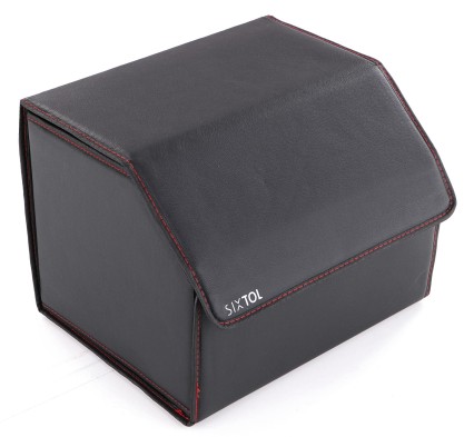 Bagasjeromsorganisator CAR COMPACT LEATHER M, 1 rom, sammenleggbar, med lokk