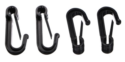 Festekroker til nett for bil CAR NET HOOKS, 10 stk - reservedel