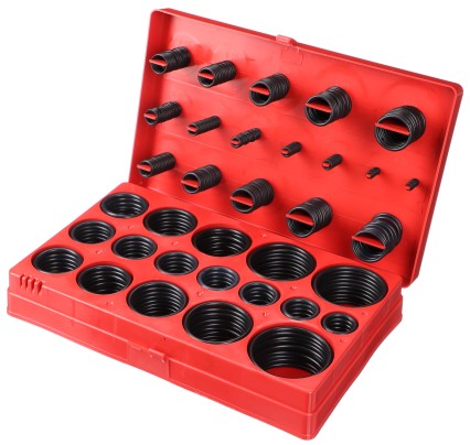 Sett med tetnings O-ringer MECHANIC RING SET 1, 419 stk