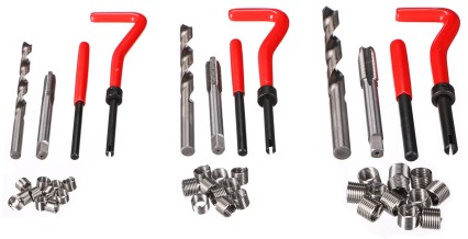 Sett for reparasjon av gjenger MECHANIC THREAD SET 88, M6 - M10