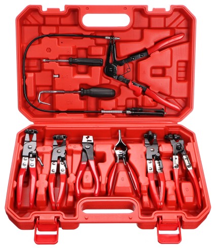 Sett med tenger for slangespenner MECHANIC HOSE CLAMP SET 9