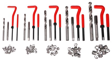 Sett for reparasjon av gjenger MECHANIC THREAD SET 131, M5 - M12